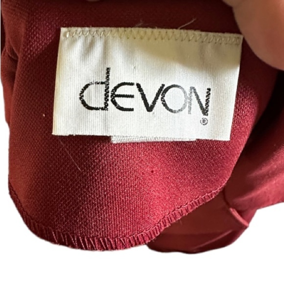 Vintage Devon Polyester Blazer - Picture 5 of 6